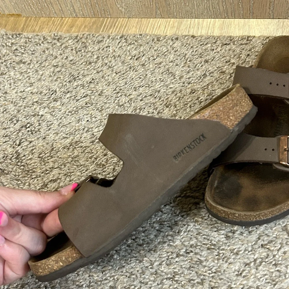 Birkenstock Arizona Sandals Mocha Unisex Little Kids Brown Size 32 1 Outdoor Run